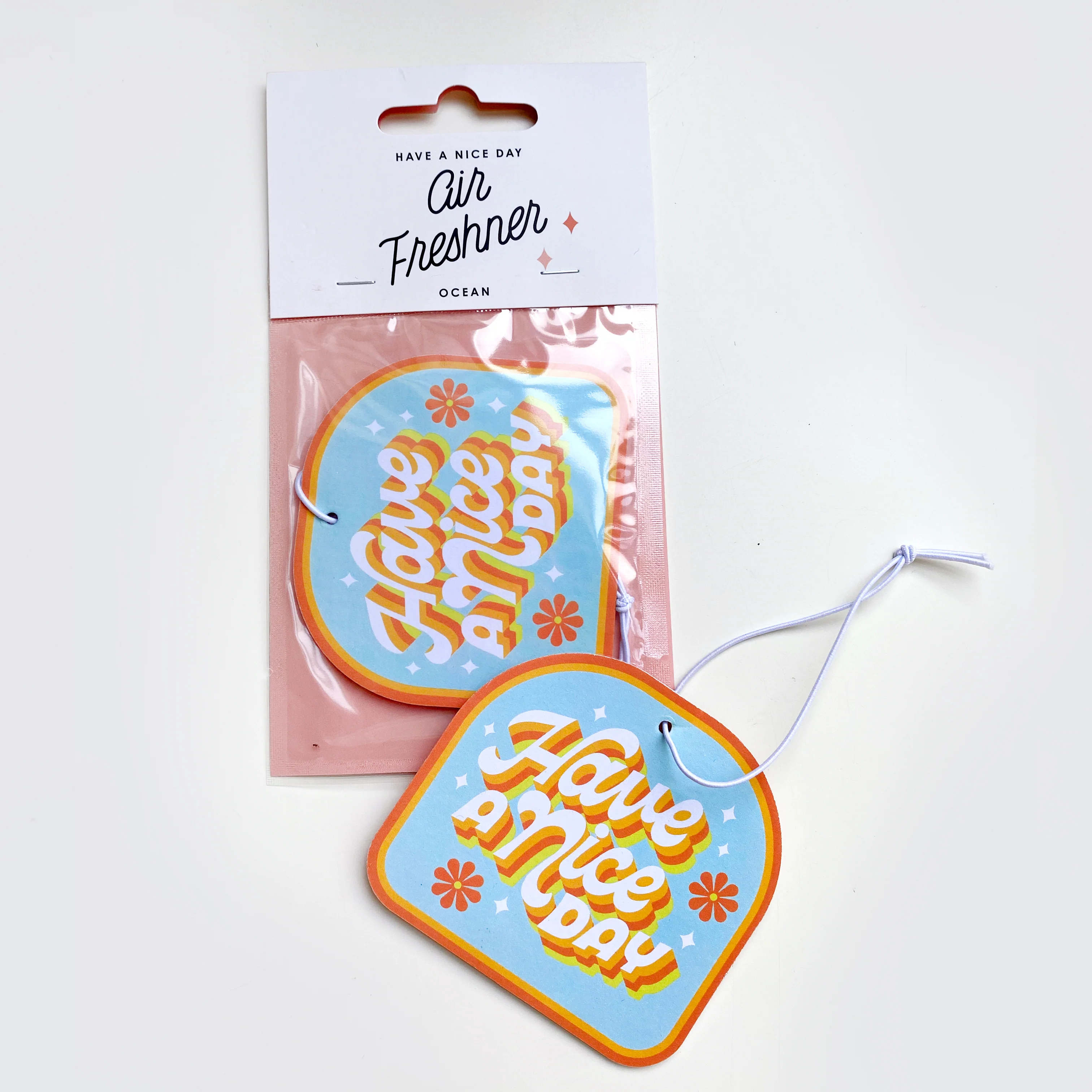 Groovy Have A Nice Day Air Freshener (Ocean)