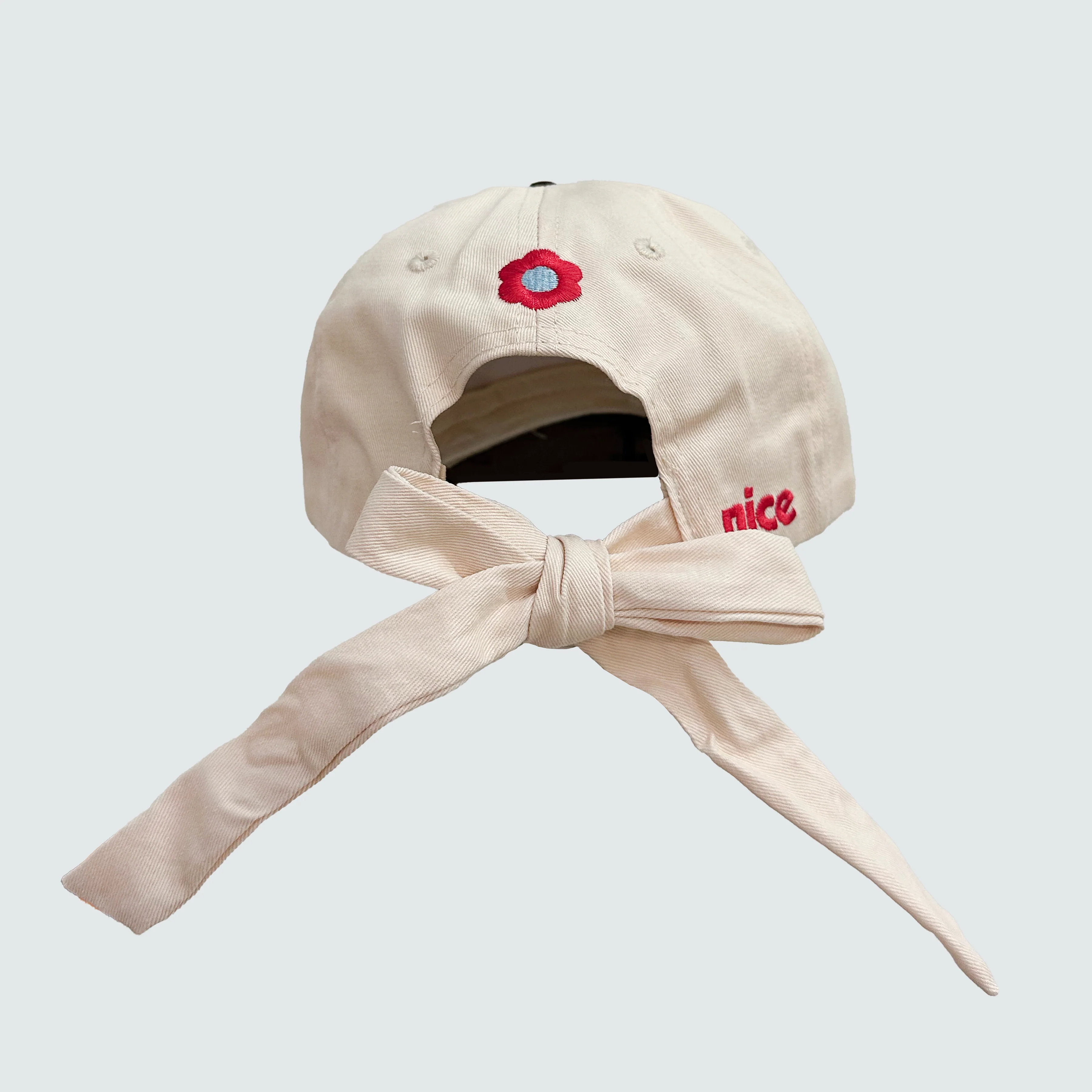 Have A Nice Day Brown Bow Hat - Image 3