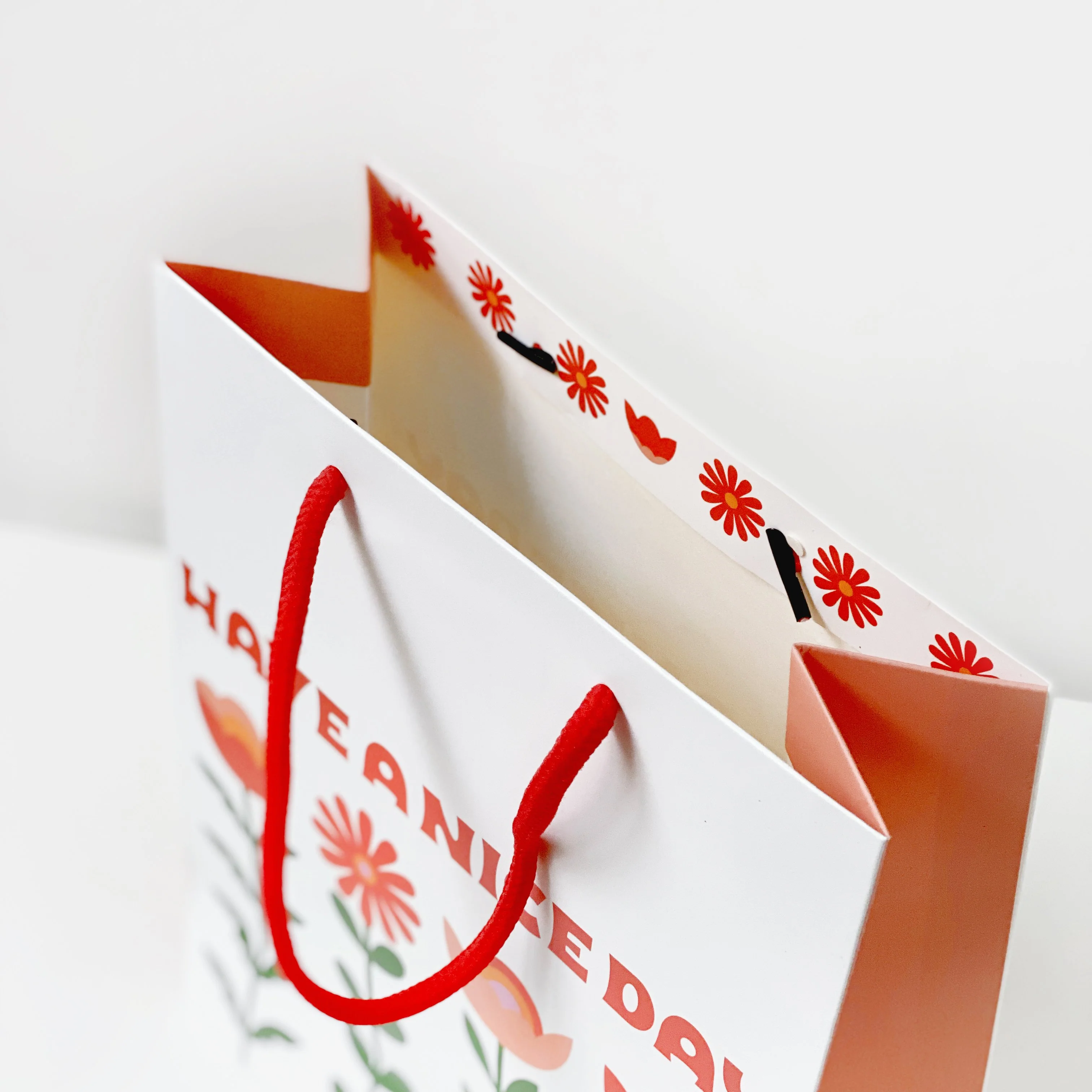 In a Row Have a Nice day Gift Bag A4 - Image 3