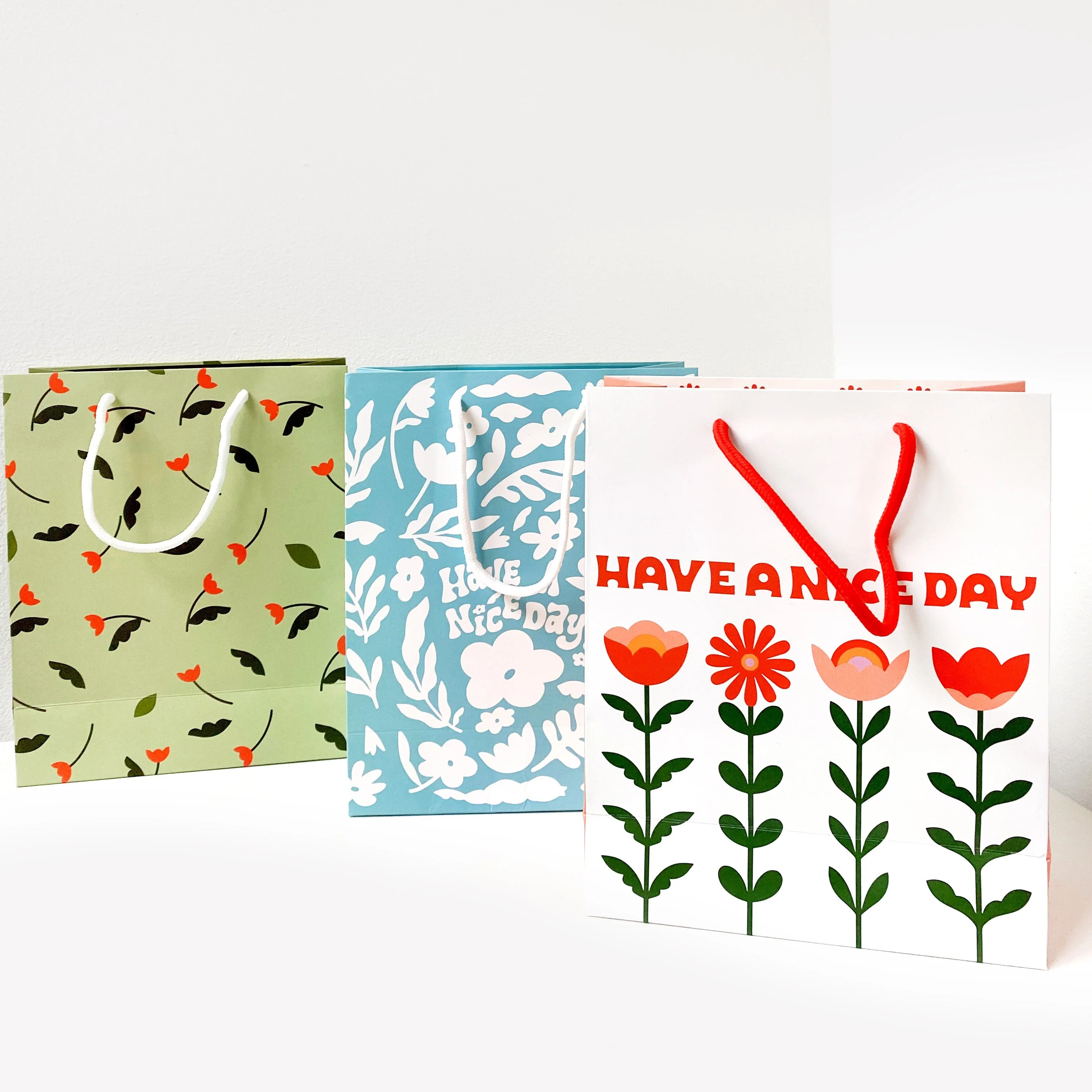 In a Row Have a Nice day Gift Bag A4 - Image 4