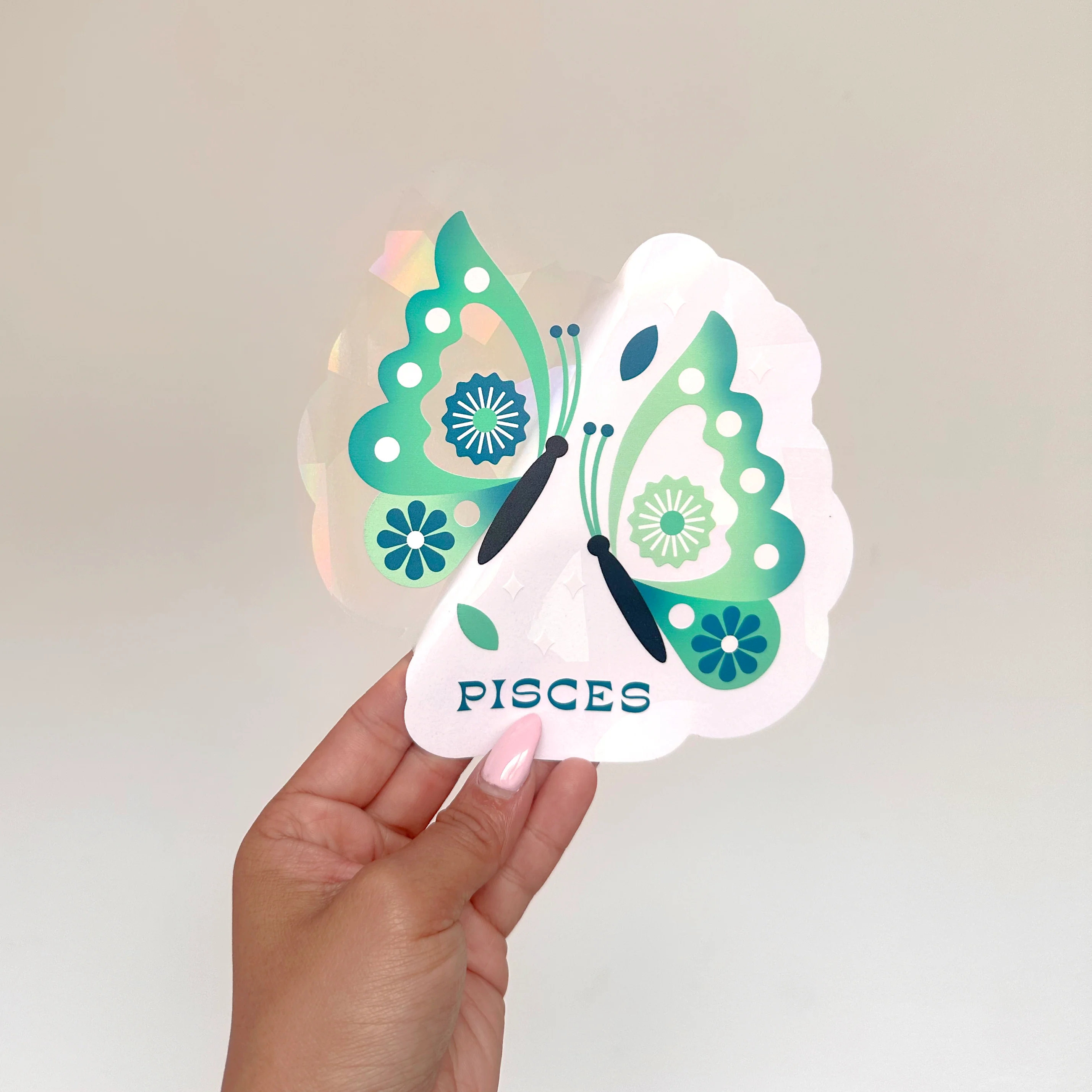 Pisces Butterfly Suncatcher