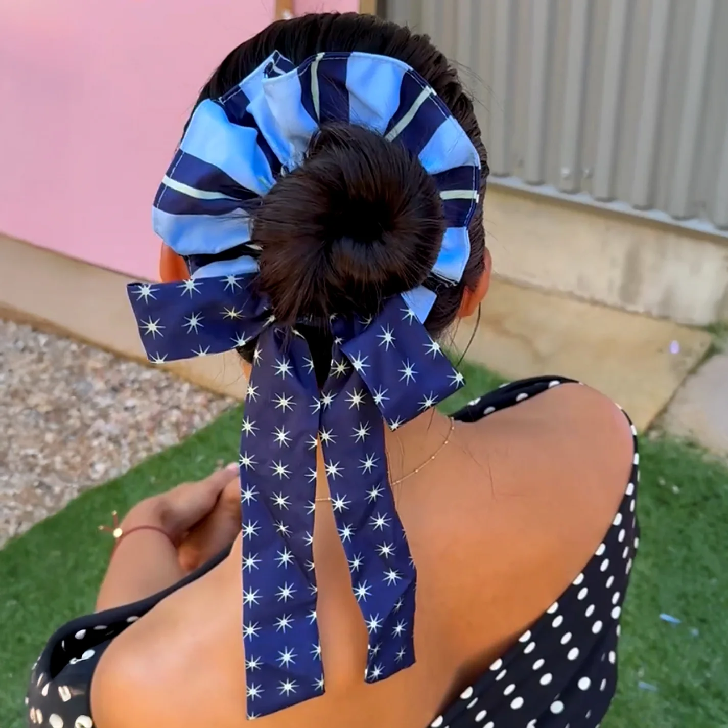 Stardust Ruffle Scrunchie - Image 2