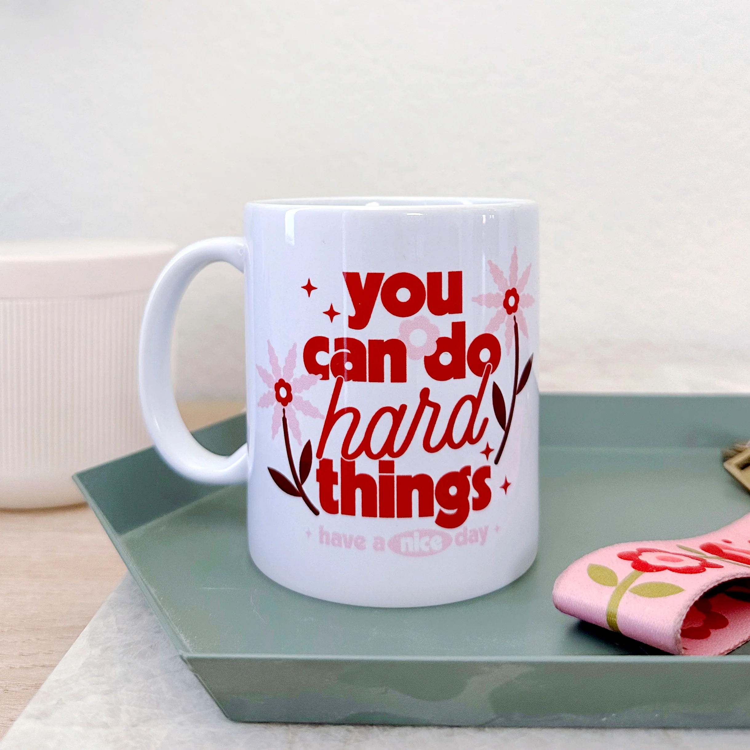 You Can Do Hard Things Mug V1 - Image 2